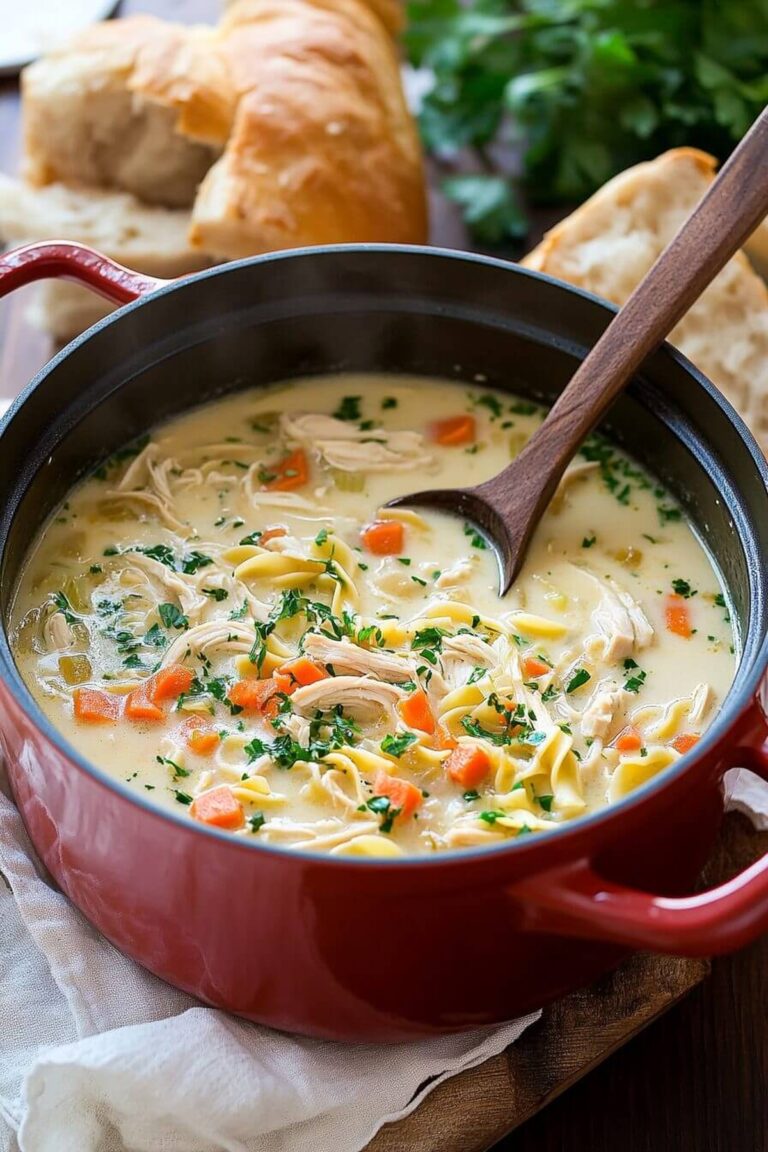 Hearty Chicken Noodle Soup Recipe