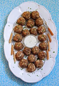 Zesty Jalapeno Cream Cheese Meatballs Recipe