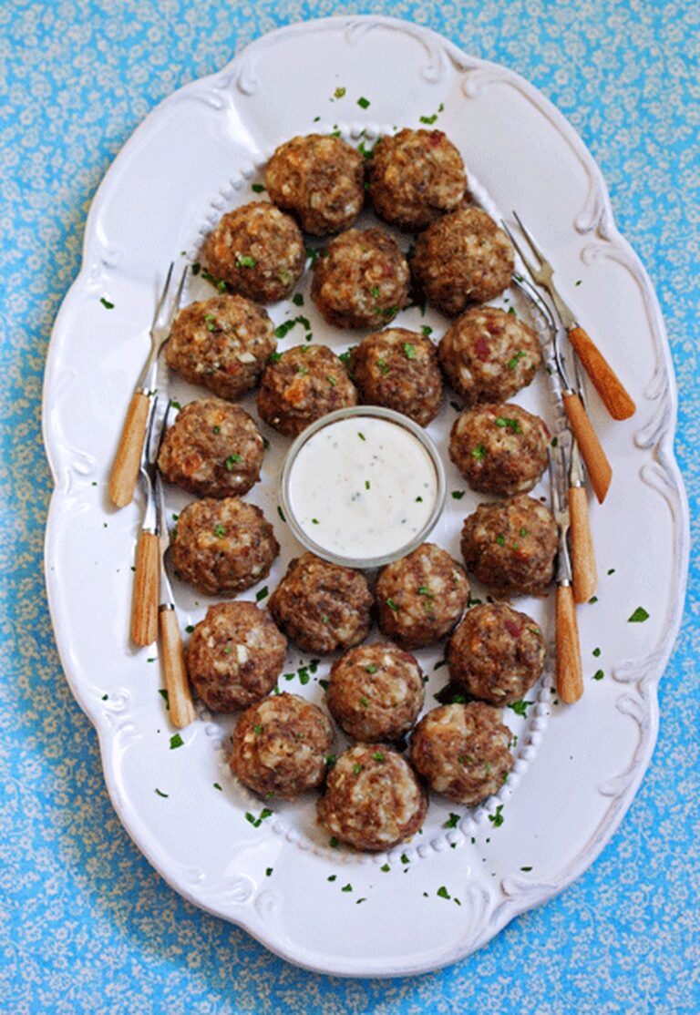 Zesty Jalapeno Cream Cheese Meatballs Recipe