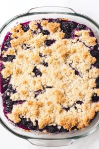 Mouthwatering Low Carb Keto Blackberry Cobbler Recipe