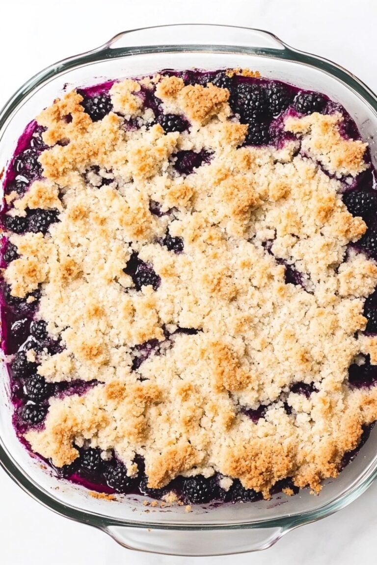 Mouthwatering Low Carb Keto Blackberry Cobbler Recipe