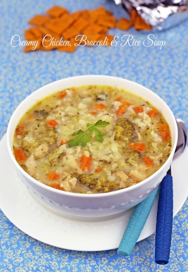 Hearty Chicken Broccoli And Rice Soup Recipe
