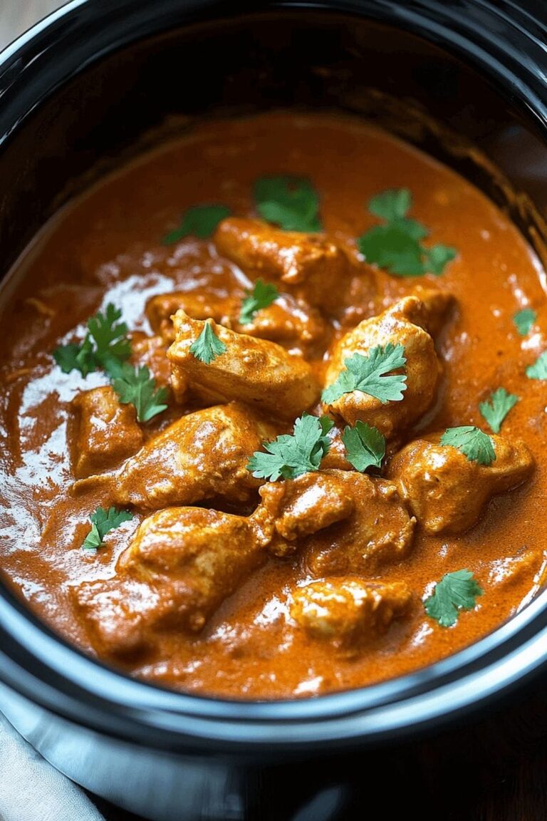 Creamy Slow Cooker Butter Chicken Recipe