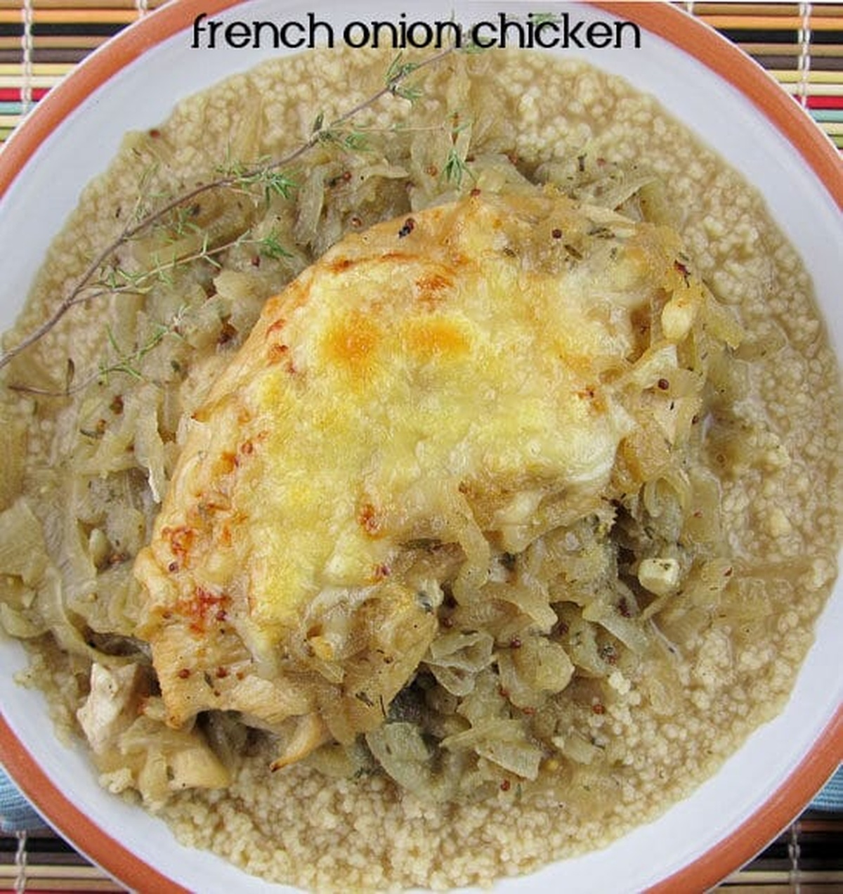Savory French Onion Chicken Recipe