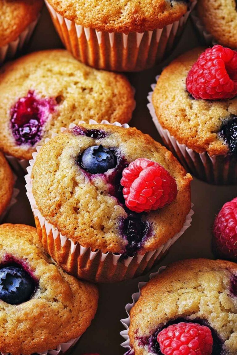 Barefoot Contessa Tri-berry Muffins Recipe