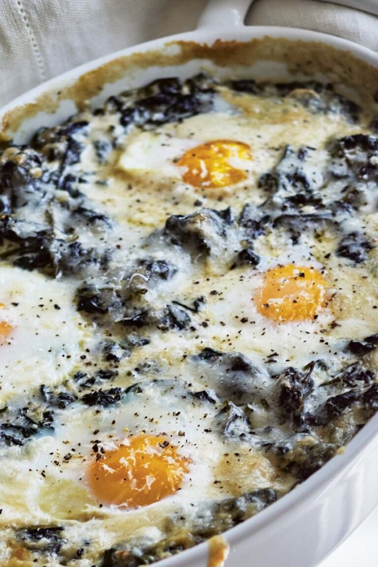 Ina Garten Creamed Spinach & Eggs Recipe