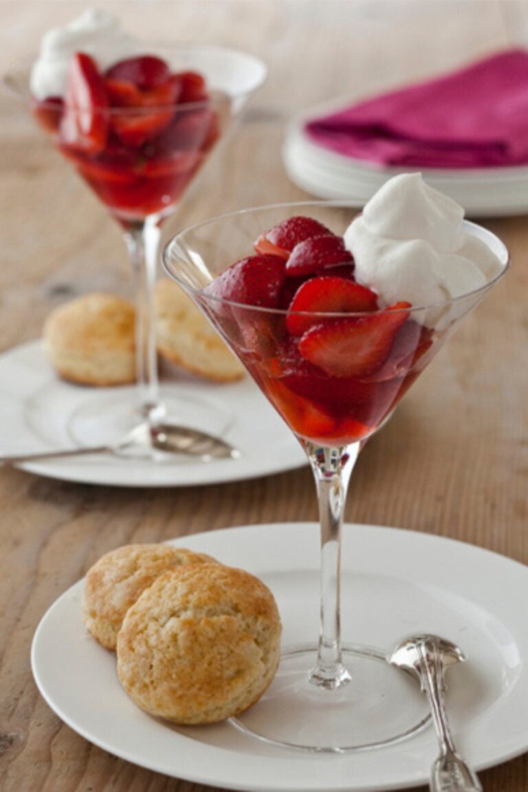 Ina Garten Strawberry Shortcakes, Deconstructed Recipe
