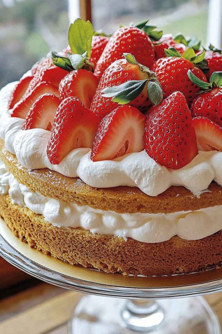 Barefoot Contessa Strawberry Country Cake Recipe