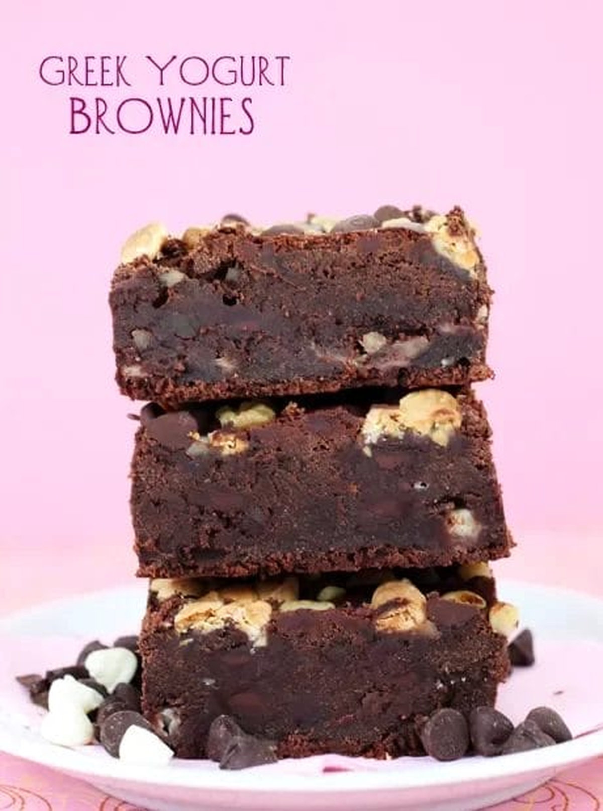 Decadent Greek Yogurt Brownies Recipe