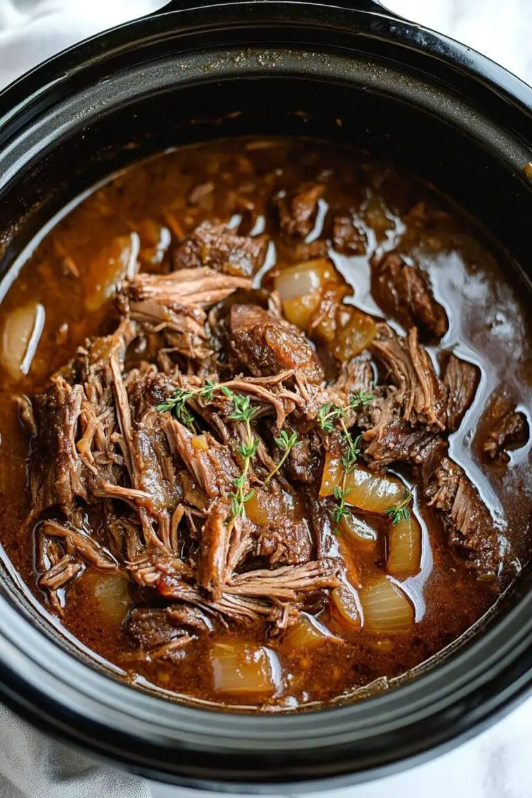 Hearty Slow Cooker Amish Pot Roast Recipe