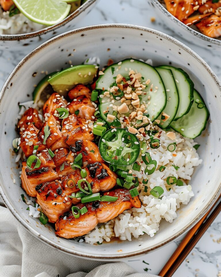 Delectable Salmon Bowls Recipe