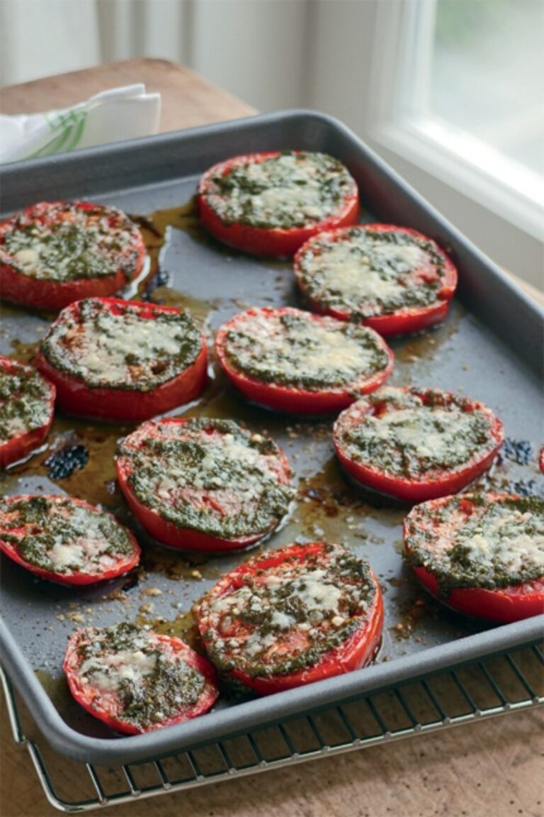 Ina Garten Tomatoes Roasted With Pesto Recipe