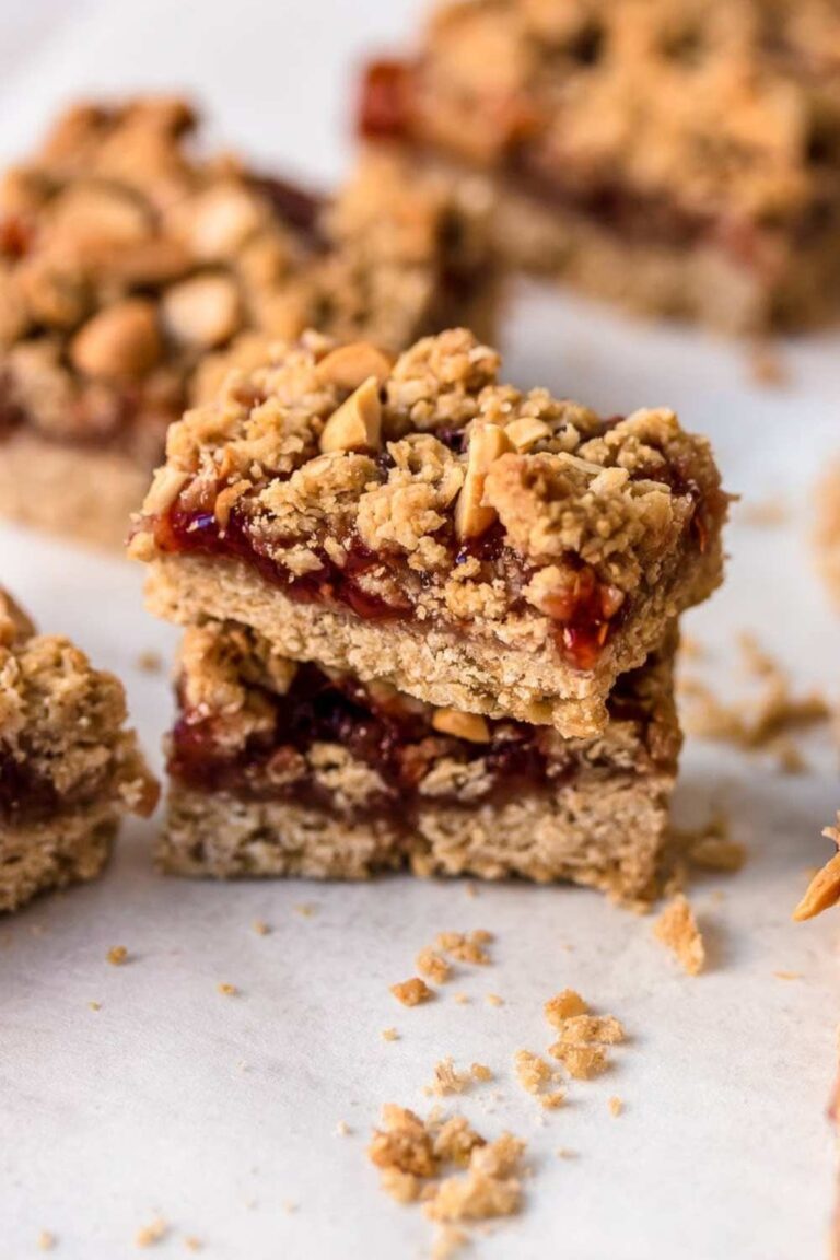 Indulgent Ina Garten Peanut Butter And Jelly Bars Recipe