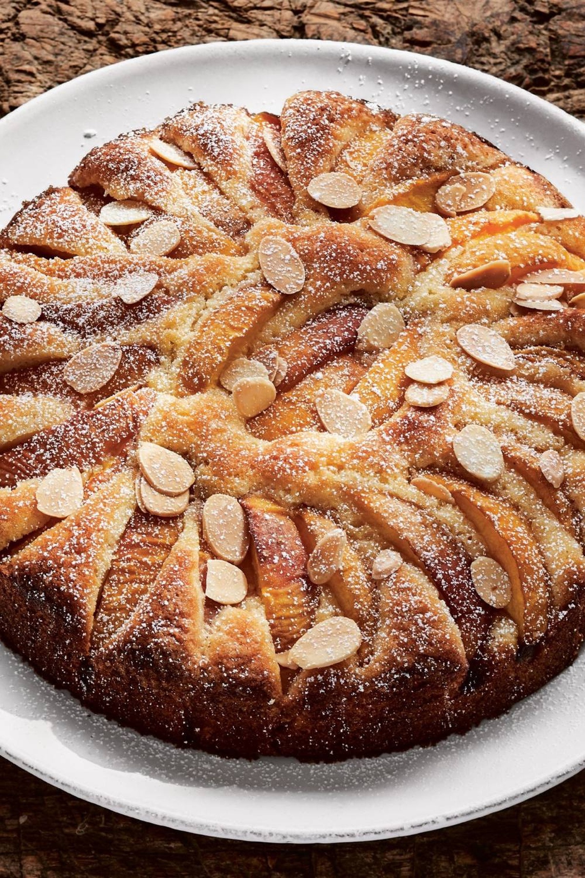 Elegant Peach Almond Torte Recipe