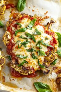 Crispy Keto Cauliflower Parmesan Recipe