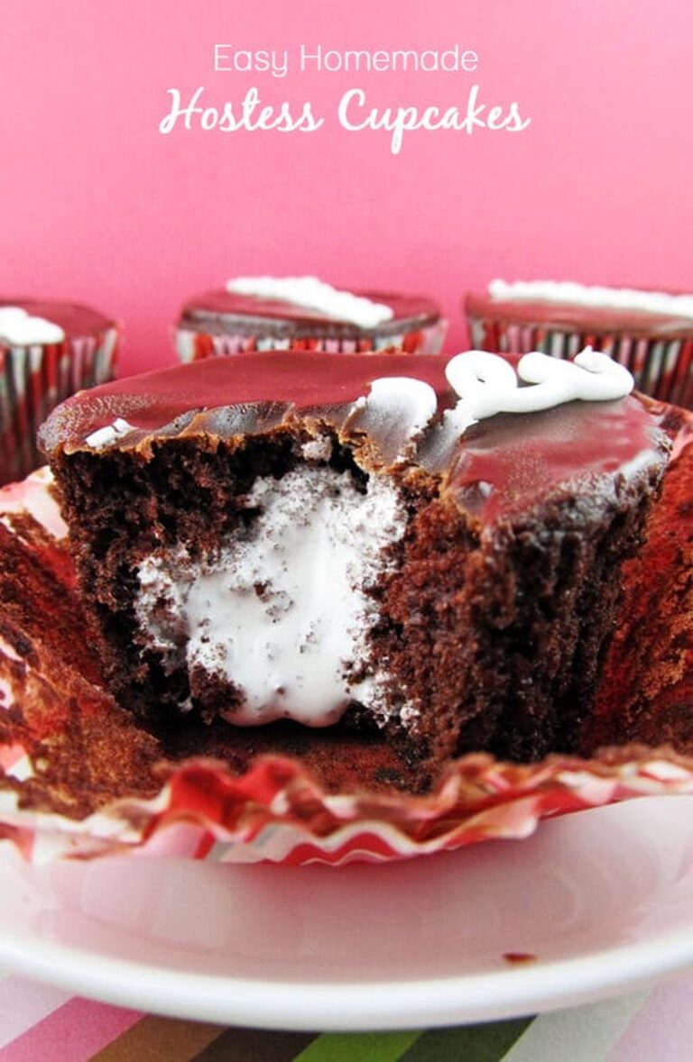 Irresistible Homemade Hostess Cupcakes Recipe