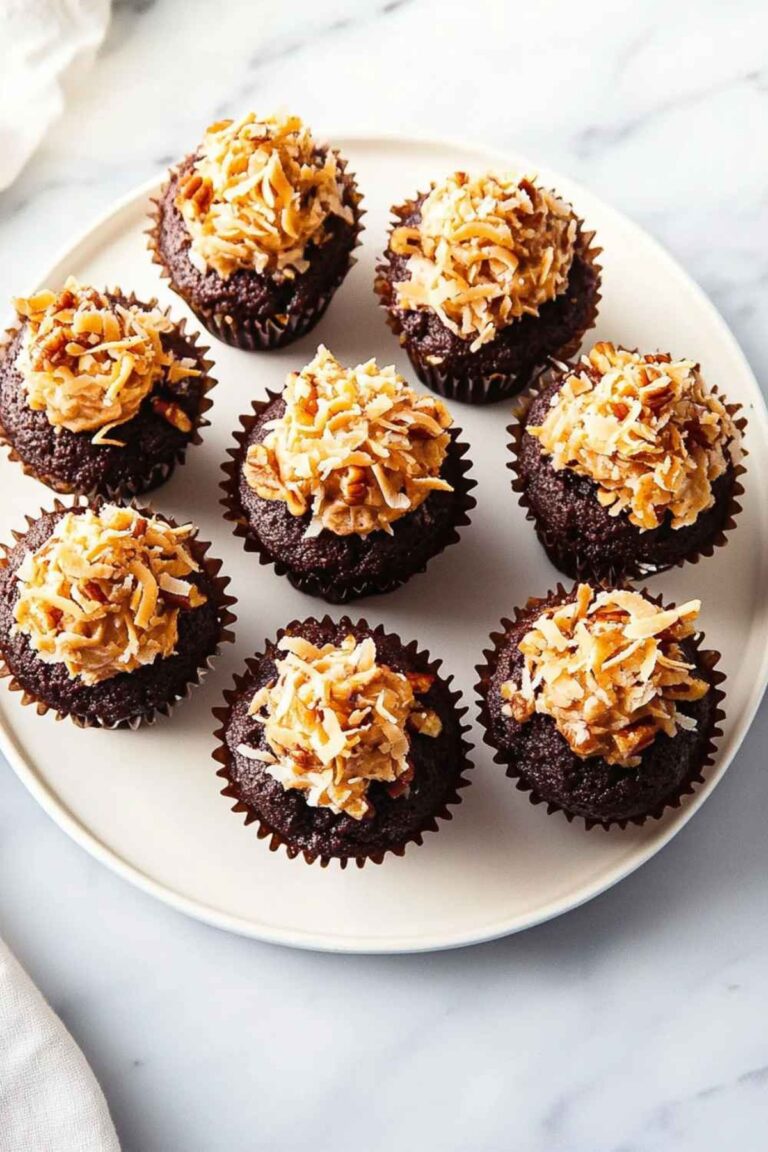 Barefoot Contessa German Chocolate Cupcakes Recipe