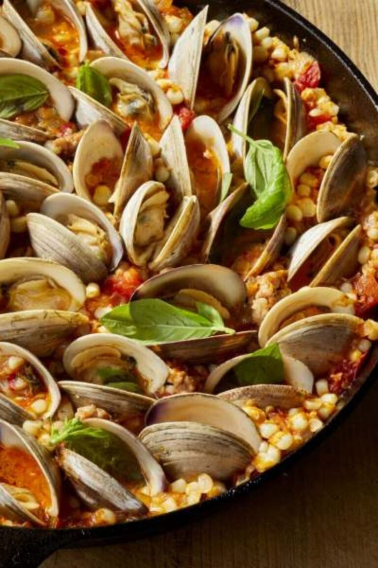 Ina Garten Summer Skillet With Clams Sausage And Corn Recipe