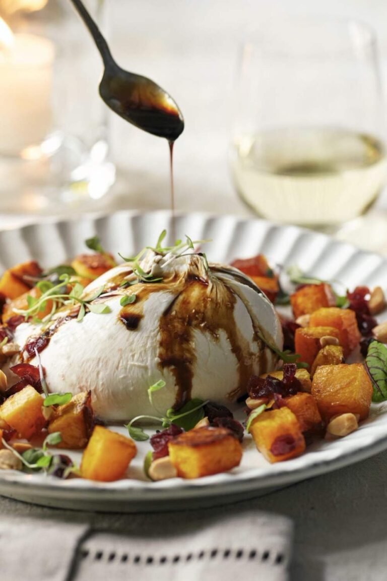 Ina Garten Caramelized Butternut Squash With Burrata Recipe