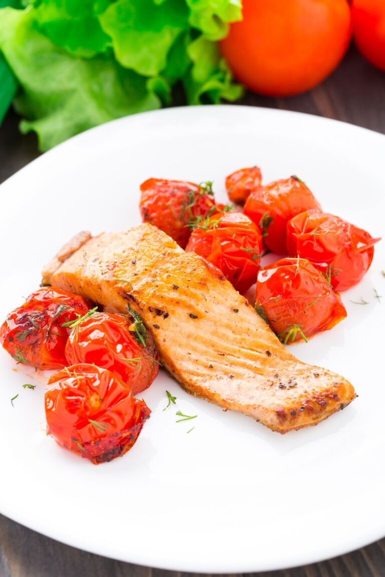 Ina Garten Salmon With Melting Tomatoes Recipe