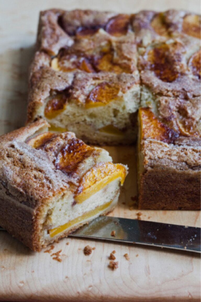 Ina Garten Fresh Peach Cake Recipe