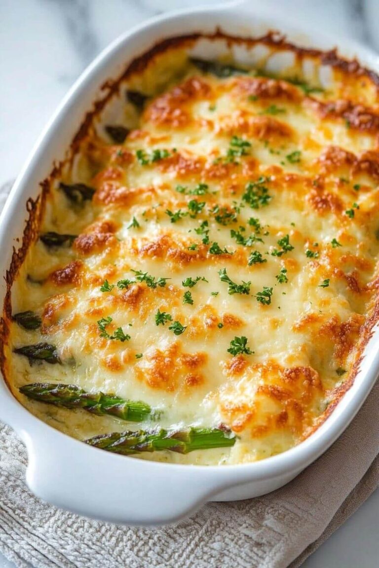 Creamy Asparagus Casserole Recipe