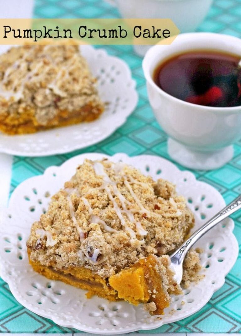 Irresistible Pumpkin Crumb Cake Recipe
