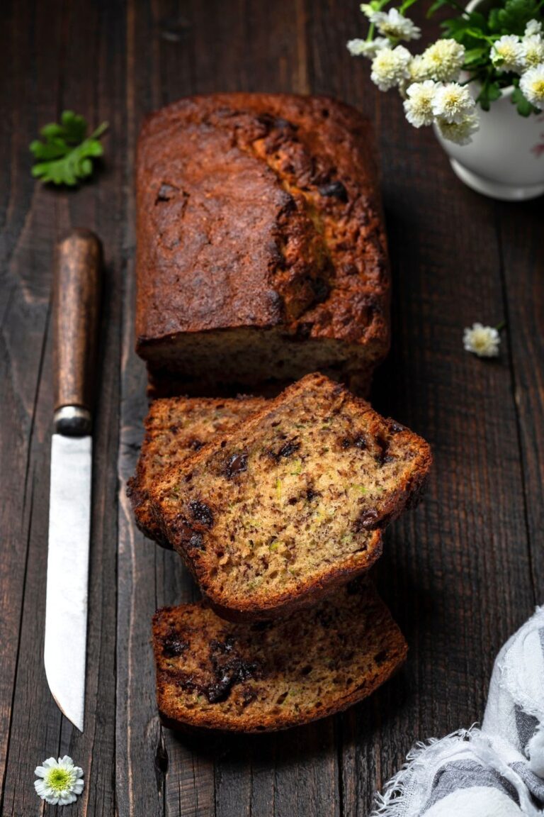 Moist Chocolate Zucchini Bread Recipe