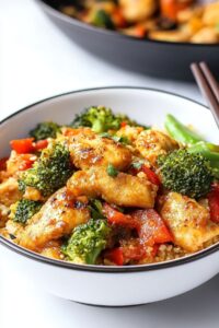 Speedy Low Carb Keto Chicken Stir Fry Recipe