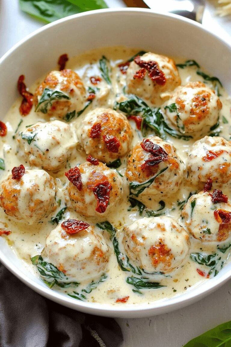 Succulent Chicken Ricotta Meatballs Recipe