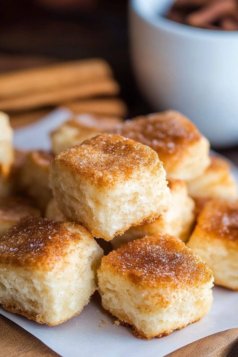 Irresistible Cinnamon Sugar Biscuit Bites Recipe