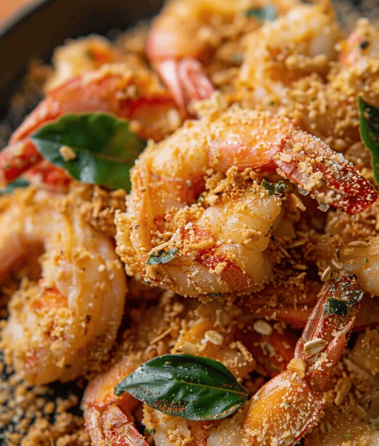 Crispy Cereal Butter Prawns Recipe