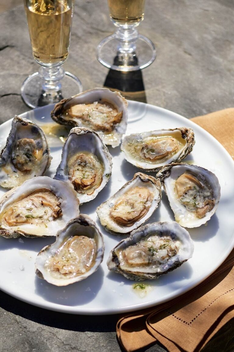 Ina Garten Grilled Oysters With Lemon Dill Butter Recipe