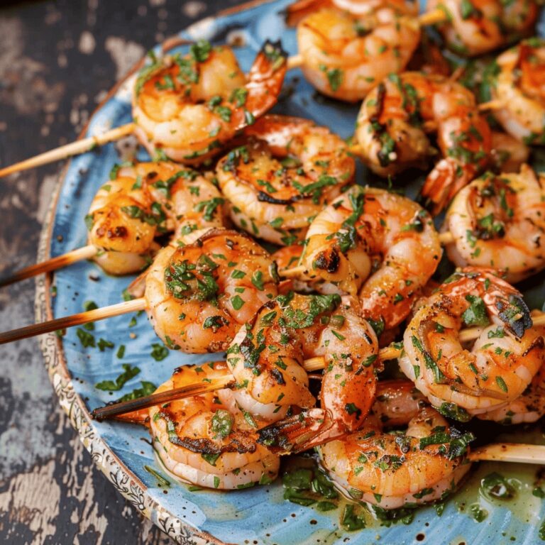 Succulent Mediterranean Shrimp Kabobs Recipe