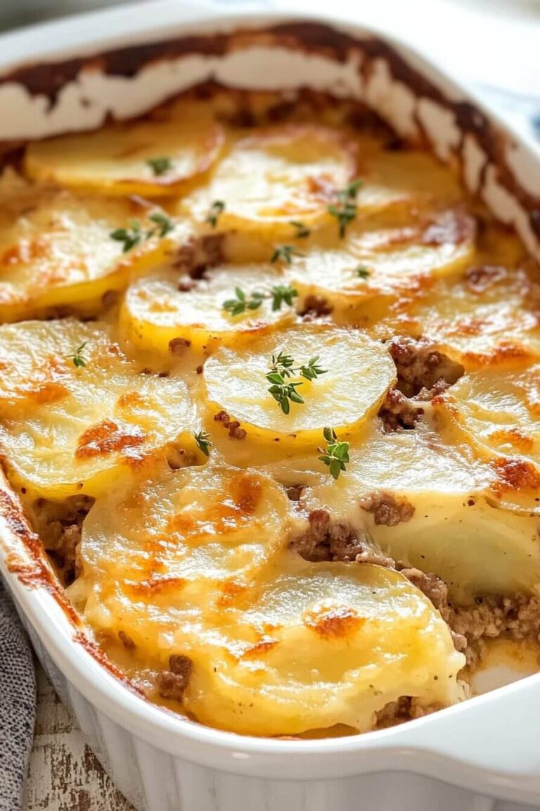 Hearty Meat And Potato Casserole Recipe