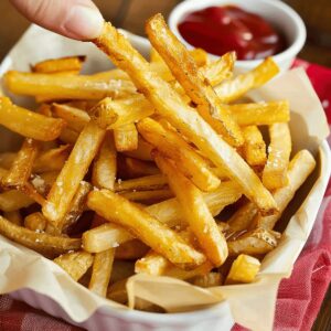 Crispy Homemade French Fries Recipe