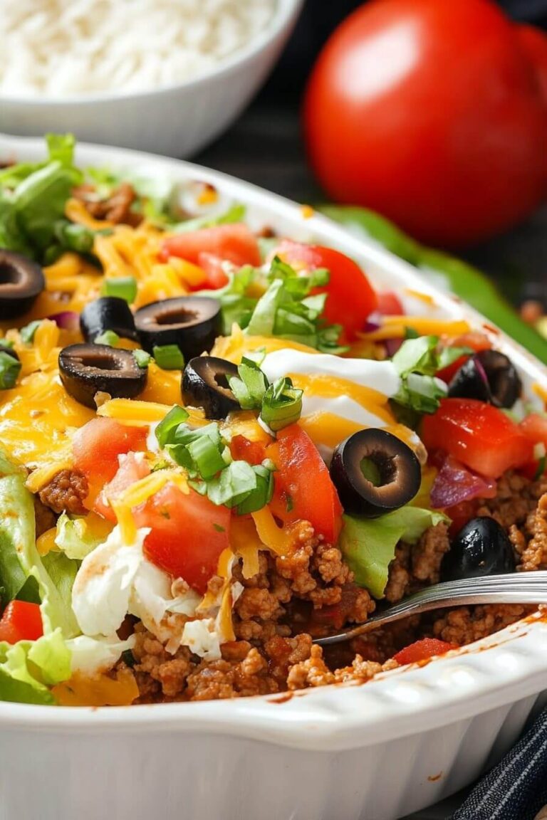 Irresistible Taco Casserole Recipe