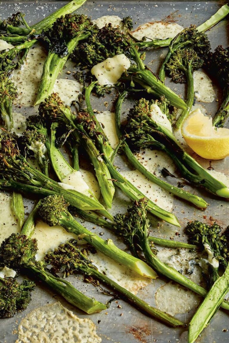 Ina Garten Roasted Broccolini & Cheddar Recipe