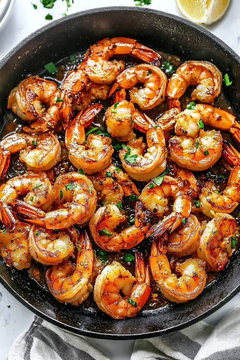 Succulent Honey Garlic Shrimp Recipe