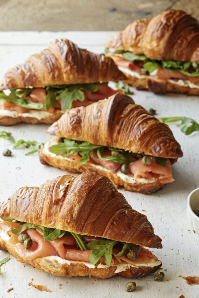 Ina Garten Croissants With Smoked Salmon Recipe