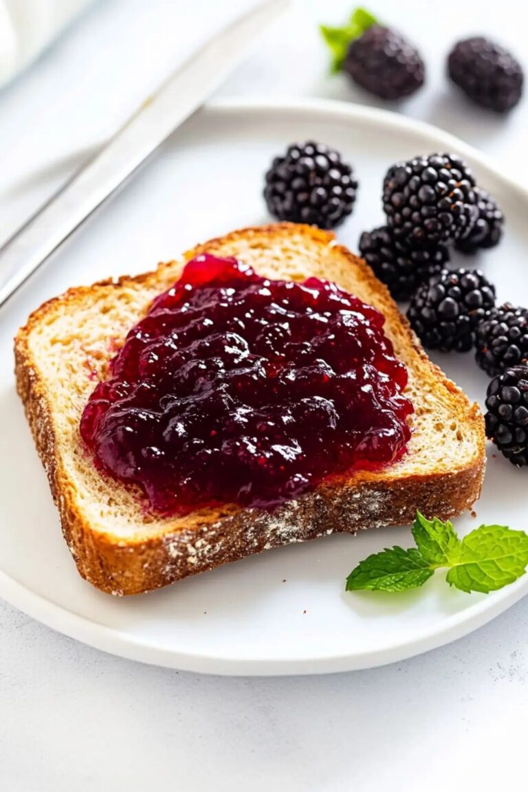 Tangy Low Carb Keto Blackberry Jelly Recipe