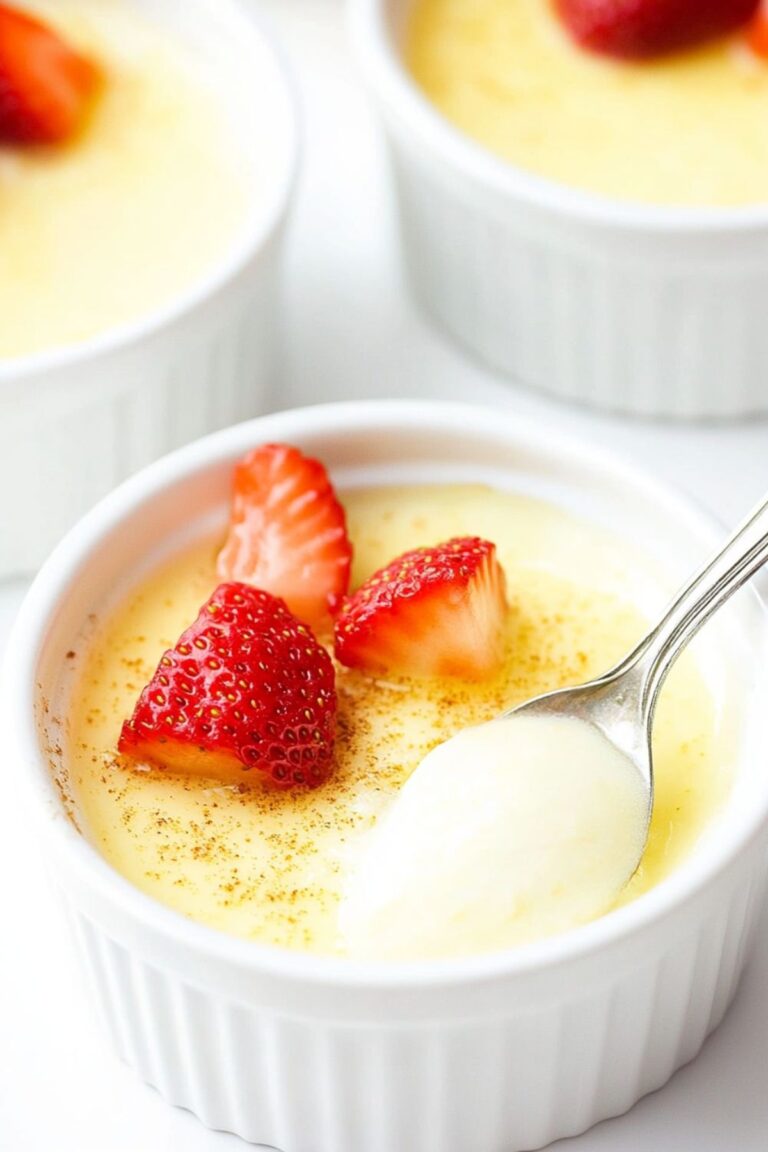 Silky Low Carb Keto Custard Recipe