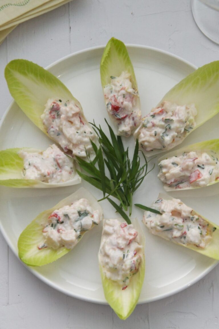Elegant Lobster Salad In Endive Recipe
