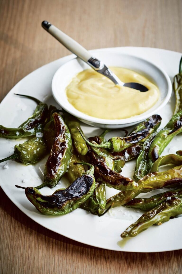 Ina Garten Roasted Shishito Peppers With Easy Hollandaise Recipe