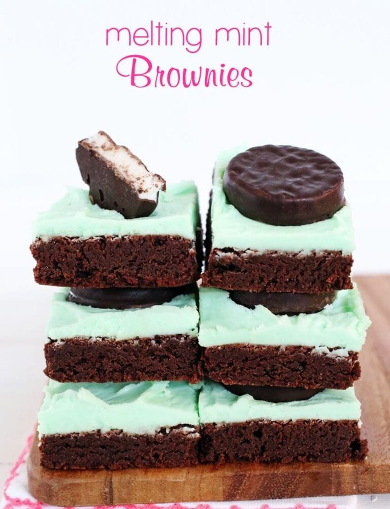 Decadent Mint Brownies Recipe