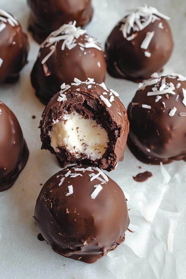 Decadent Coconut Cream Balls Recipe