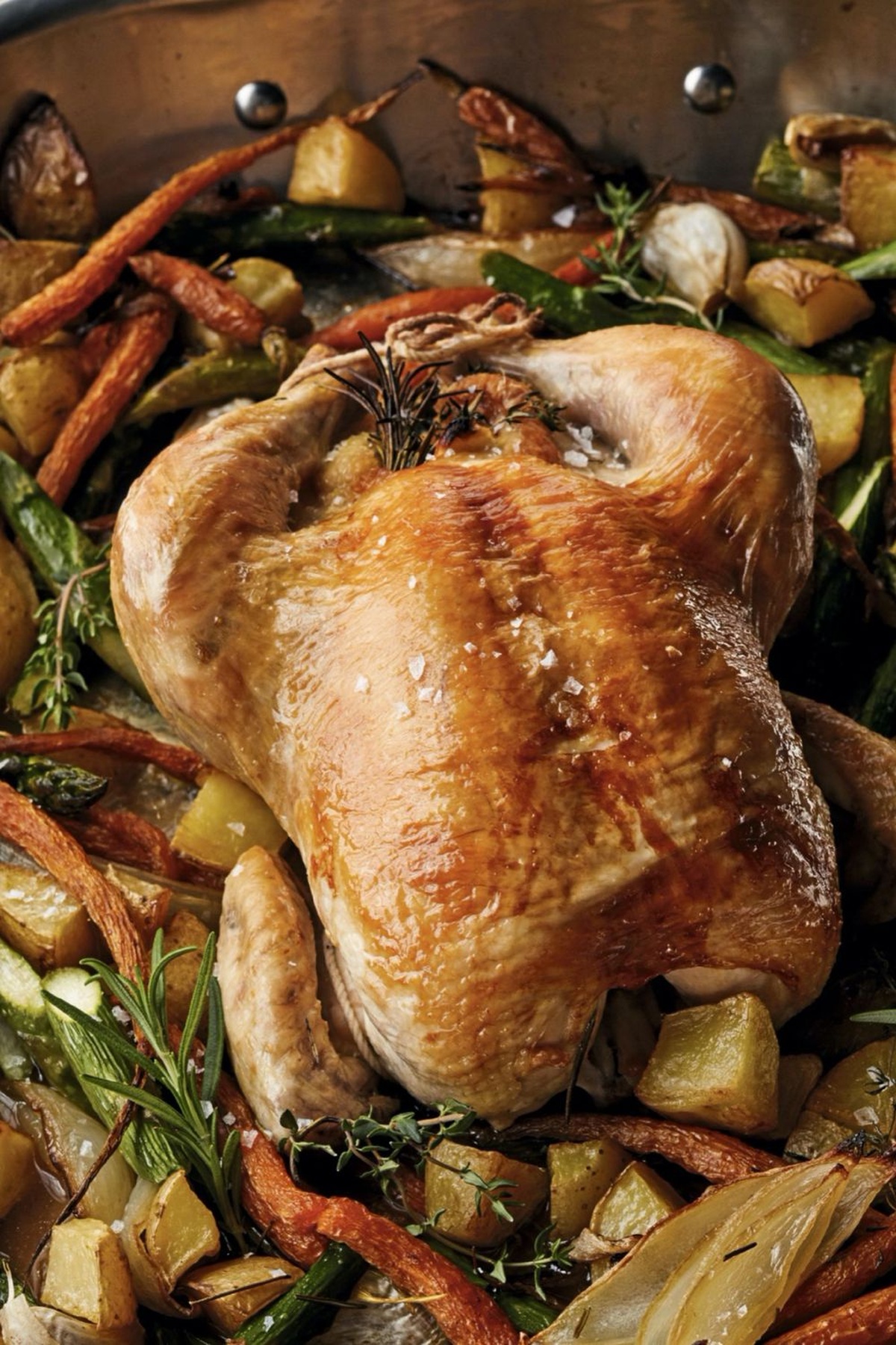 Ina Garten Roast Chicken With Spring Vegetables Recipe