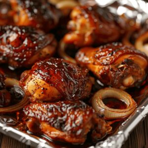 Savory Barbecue Chicken Thighs Recipe