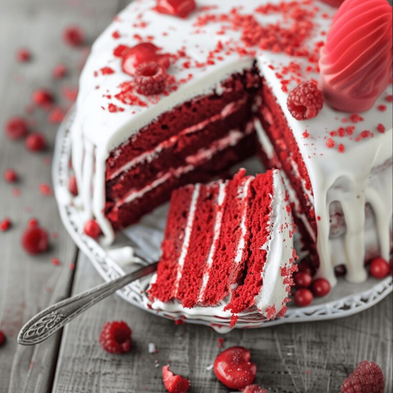 Irresistible Red Velvet Pancakes with Cream Cheese Glaze Recipe