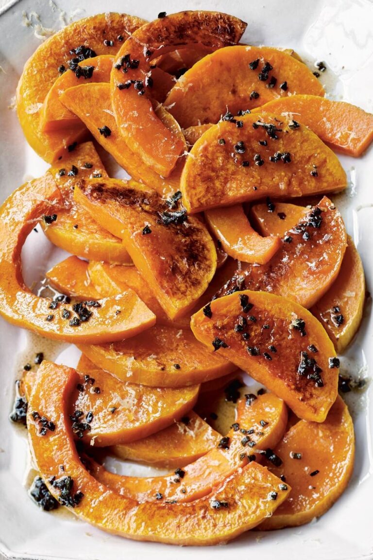 Ina Garten Roasted Butternut Squash With Brown Butter & Sage Recipe
